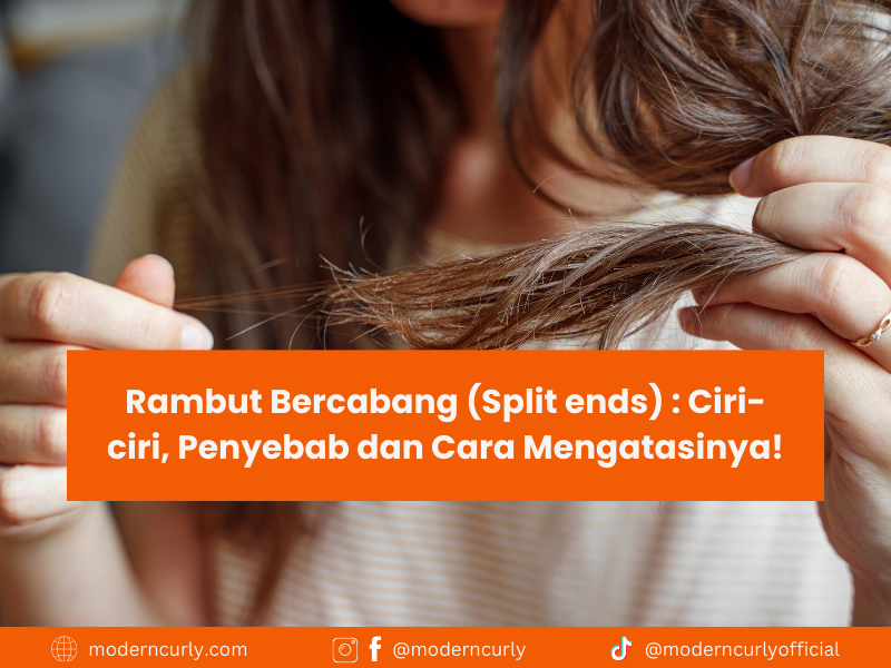 Rambut Bercabang (Split ends) : Ciri-ciri, Penyebab dan Cara Mengatasinya!