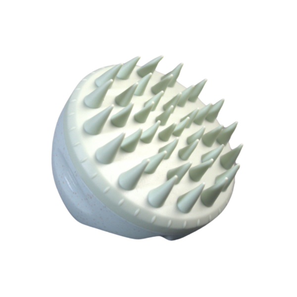 Scalp Massager Head Brush - Marble, Green