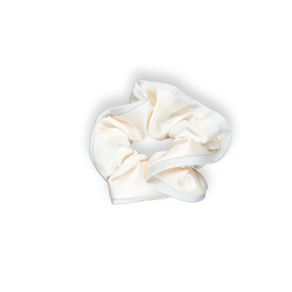 Slik Scrunchies - White