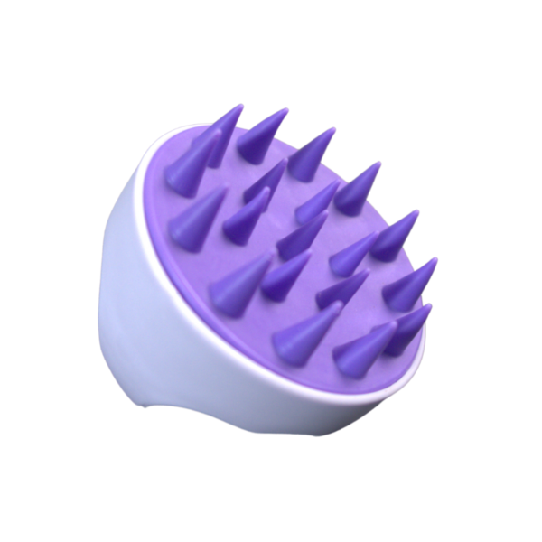 Scalp Massager Head Brush for Spa - Light Blue Purple